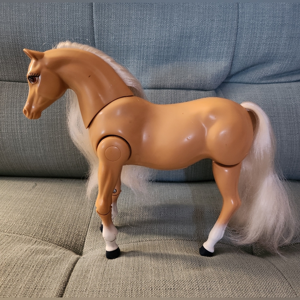 Vintage WORKING Mattel “High Stepper” Walking Barbie Horse
